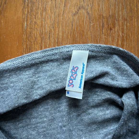 Grey Tri-Blend Romper (American Apparel) - Picture 6 of 6